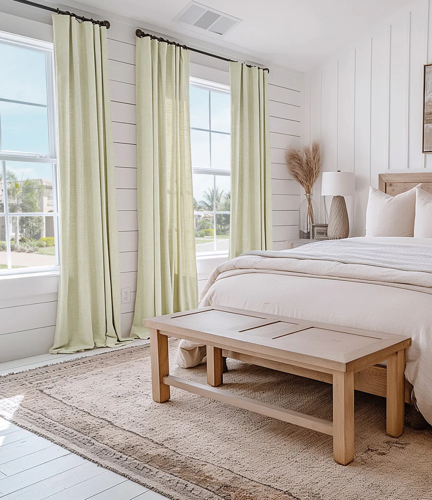 Barley Heavy Faux Linen Custom Curtain - Image 4