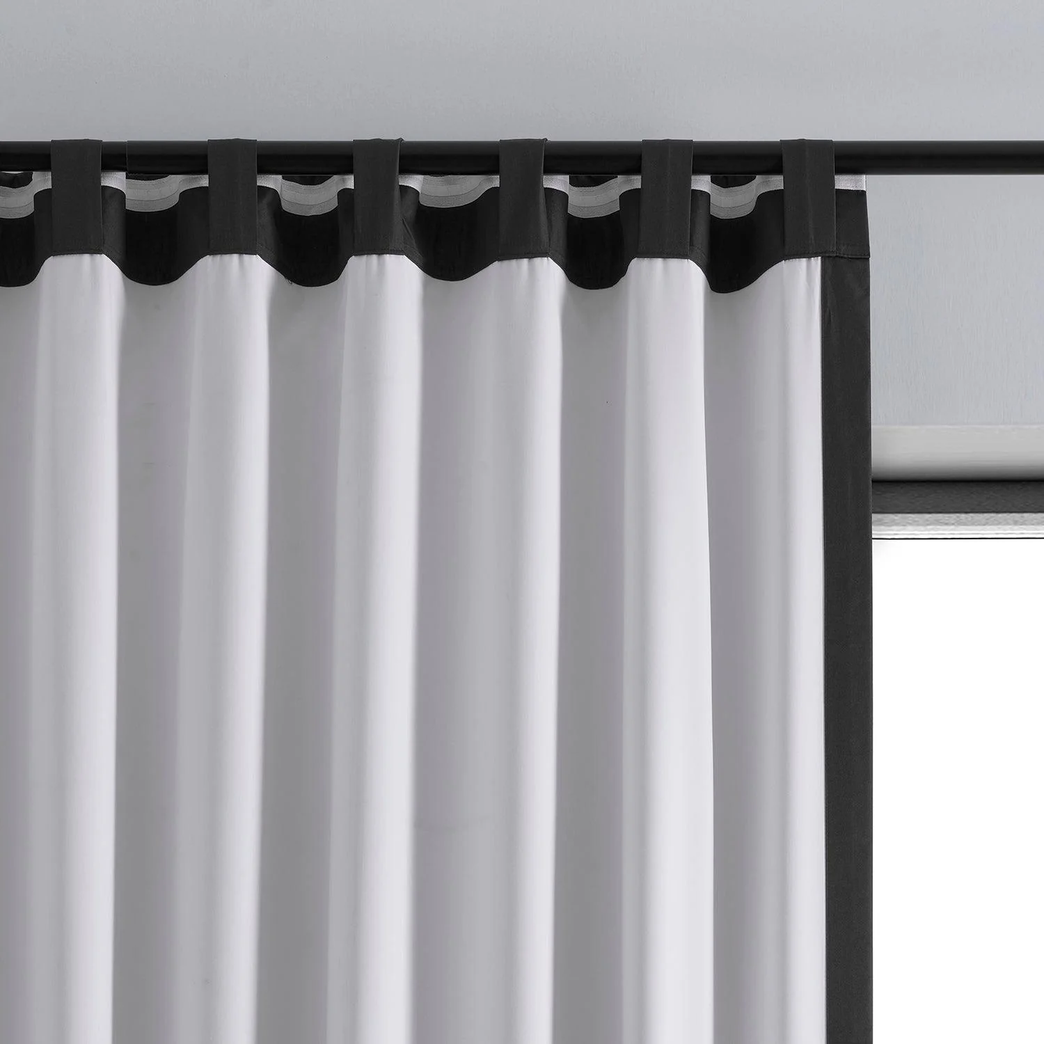 Deep Black Hotel Blackout Curtain - Image 5
