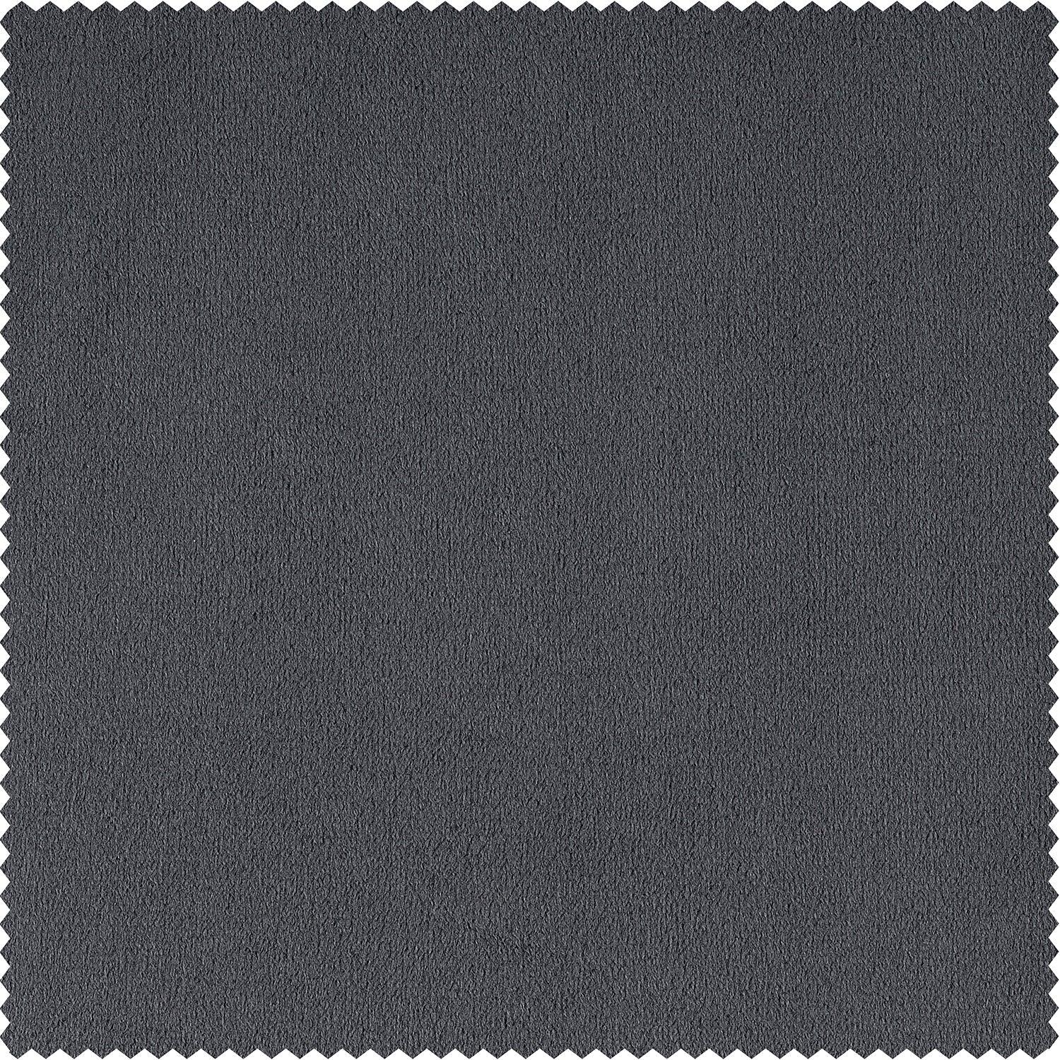 Distance Blue Grey Signature Velvet Roman Shade - Image 3