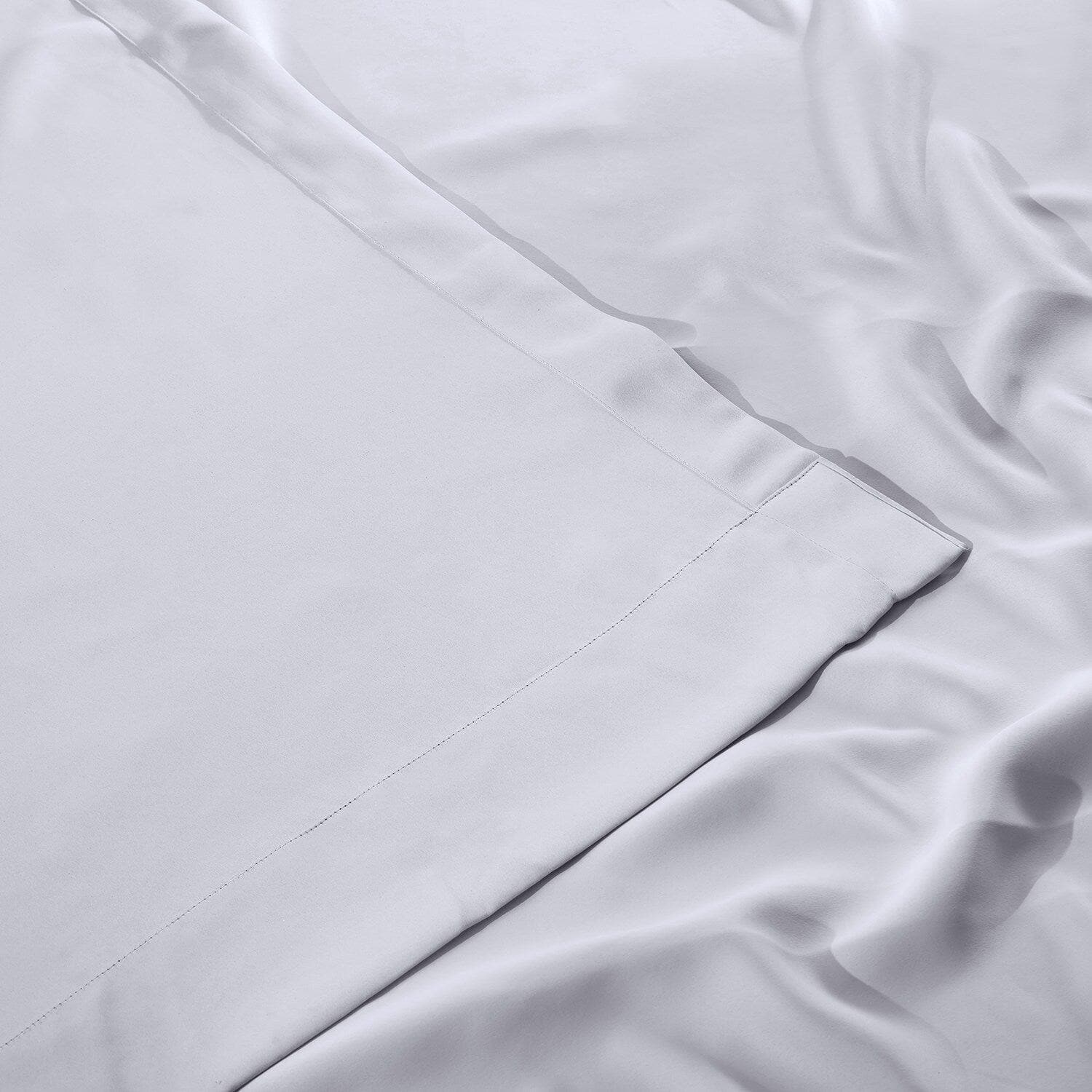 Fog Grey Extra Wide Room Darkening Curtain - Image 4