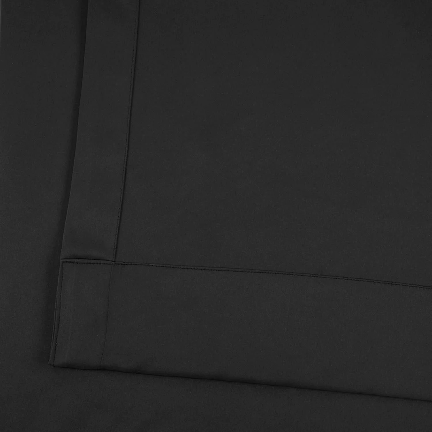 Jet Black Room Darkening Curtain - Image 4