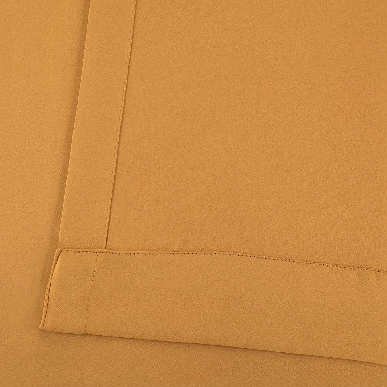 Marigold Grommet Room Darkening Curtain - Image 3