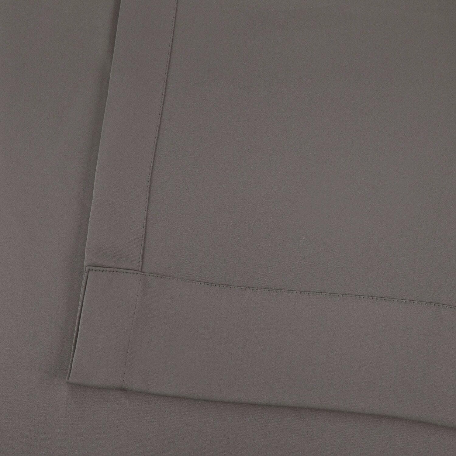Neutral Grey Room Darkening Curtain - Image 4